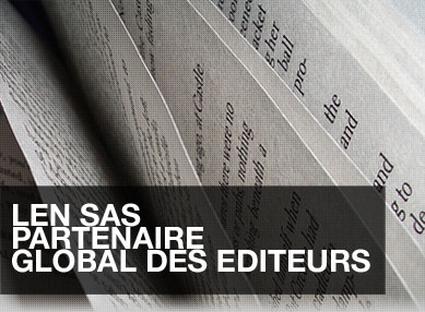 LEN SAS partenaire global des éditeurs